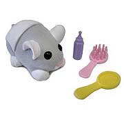 Zhu Zhu Pets Hamster Babies Baby Cakes Light Gray, Not Mint